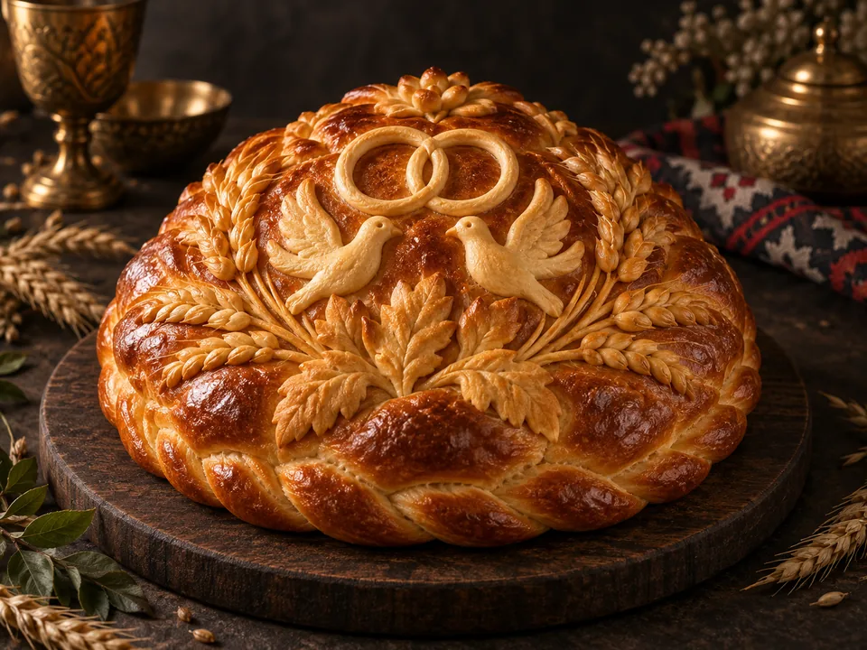 Каравай «Совет да любовь»